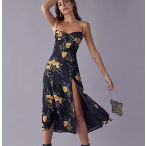 Reformation Juliette High Slit Sundress